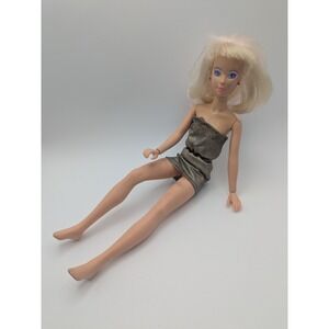 1985 Hasbro Jem & the Holograms Jerrica Doll Light Up Earrings Work Articulated